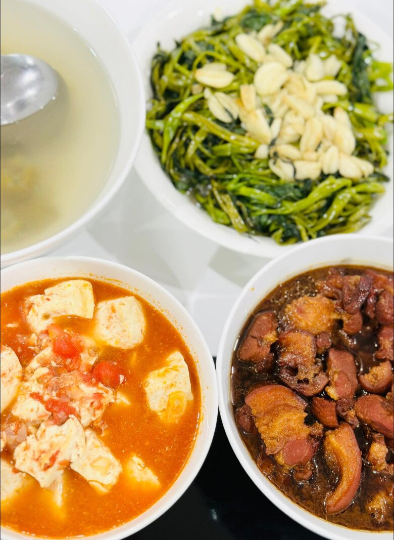 "Bà trùm chân dài" về nhà thấy cơm ngon canh ngọt chồng nấu, mừng hơn trúng số độc đắc - 3