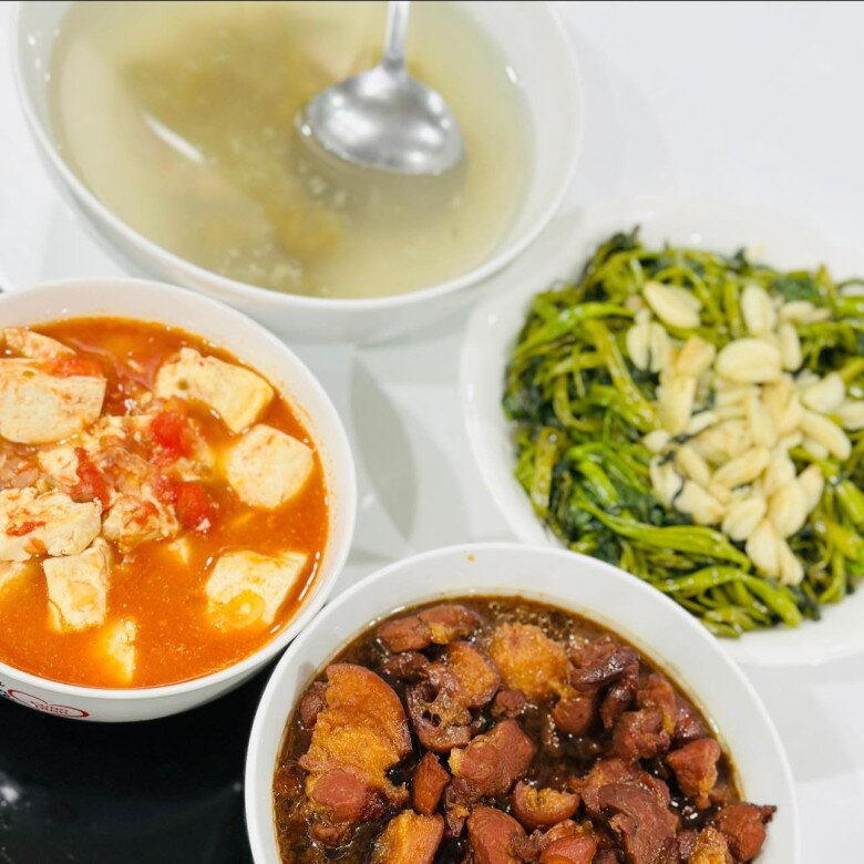 "Bà trùm chân dài" về nhà thấy cơm ngon canh ngọt chồng nấu, mừng hơn trúng số độc đắc - 2