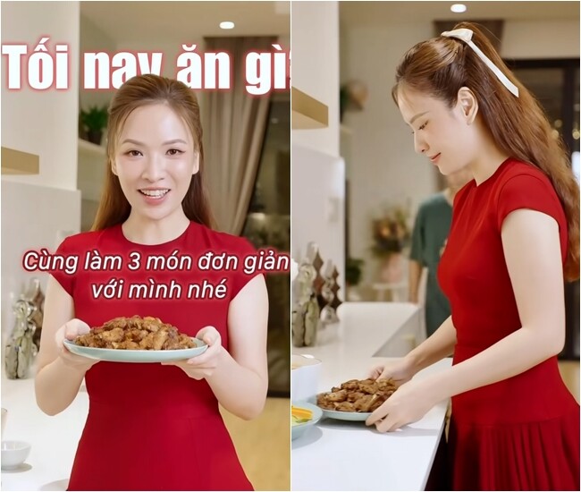 Con dâu NSND Khải Hưng nấu 3 món đơn giản mà ngon, chồng bị bạn trách vẫn muốn về nhà ăn cơm - 1