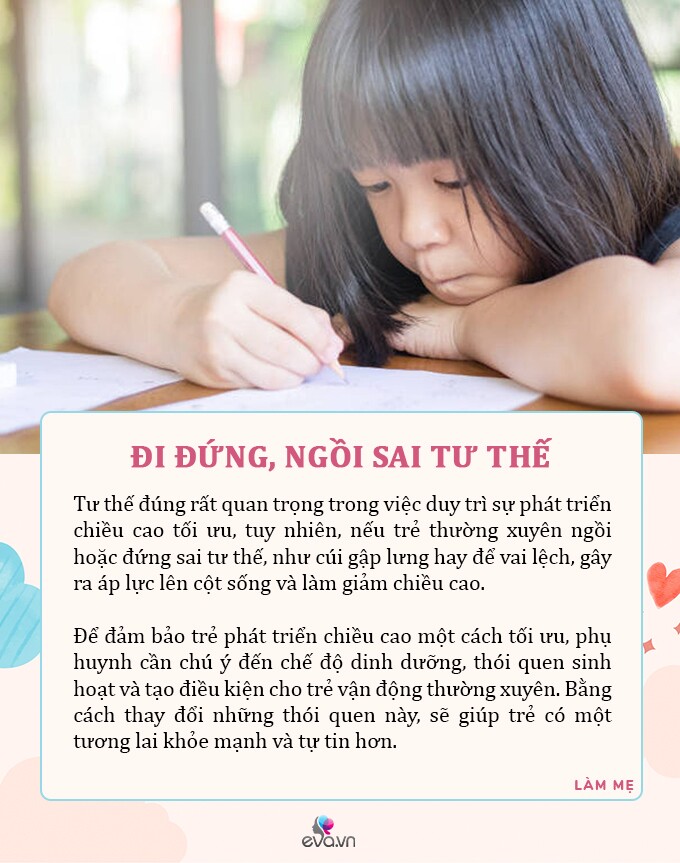 6 thói quen sống tưởng vô hại, nhưng nhanh làm trẻ giảm đi 5cm chiều cao hàng năm - 7