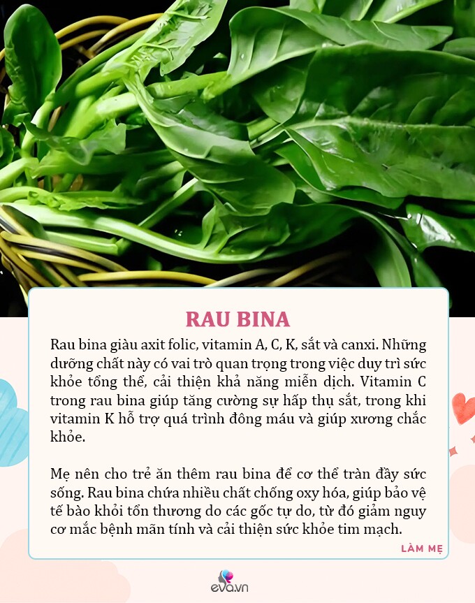 7 loại rau là "nhà vô địch" bổ dưỡng, dễ chế biến thành món ngon cho bé - 4