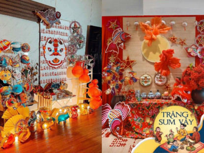 Gia đình - Mẹ Hà Nội “gây sốt” với góc decor nhà đón Trung thu quá bắt mắt: người chỉ tốn 500 nghìn, người chi 3 triệu đồng