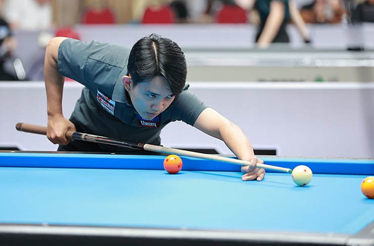Chiêm Hồng Thái đi cơ ấn tượng, cựu vô địch quốc gia bị loại tại “World Cup bi-a Việt Nam” - 1