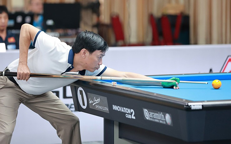 Chiêm Hồng Thái đi cơ ấn tượng, cựu vô địch quốc gia bị loại tại “World Cup bi-a Việt Nam” - 3
