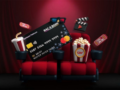 Thông tin doanh nghiệp - Mua vé xem phim CGV siêu rẻ cùng thẻ tín dụng BAC A BANK