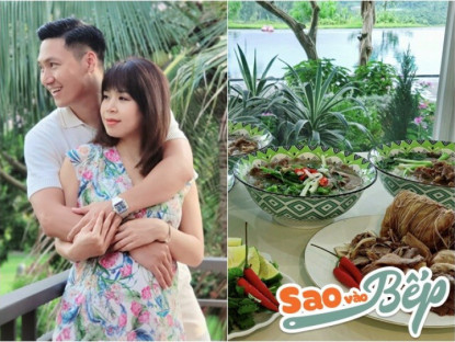 Gia đình - Bữa ăn ở biệt thự trên cao của vợ Mạnh Trường ai cũng xuýt xoa khen nhưng nam diễn viên bình luận &quot;ngã ngửa&quot;