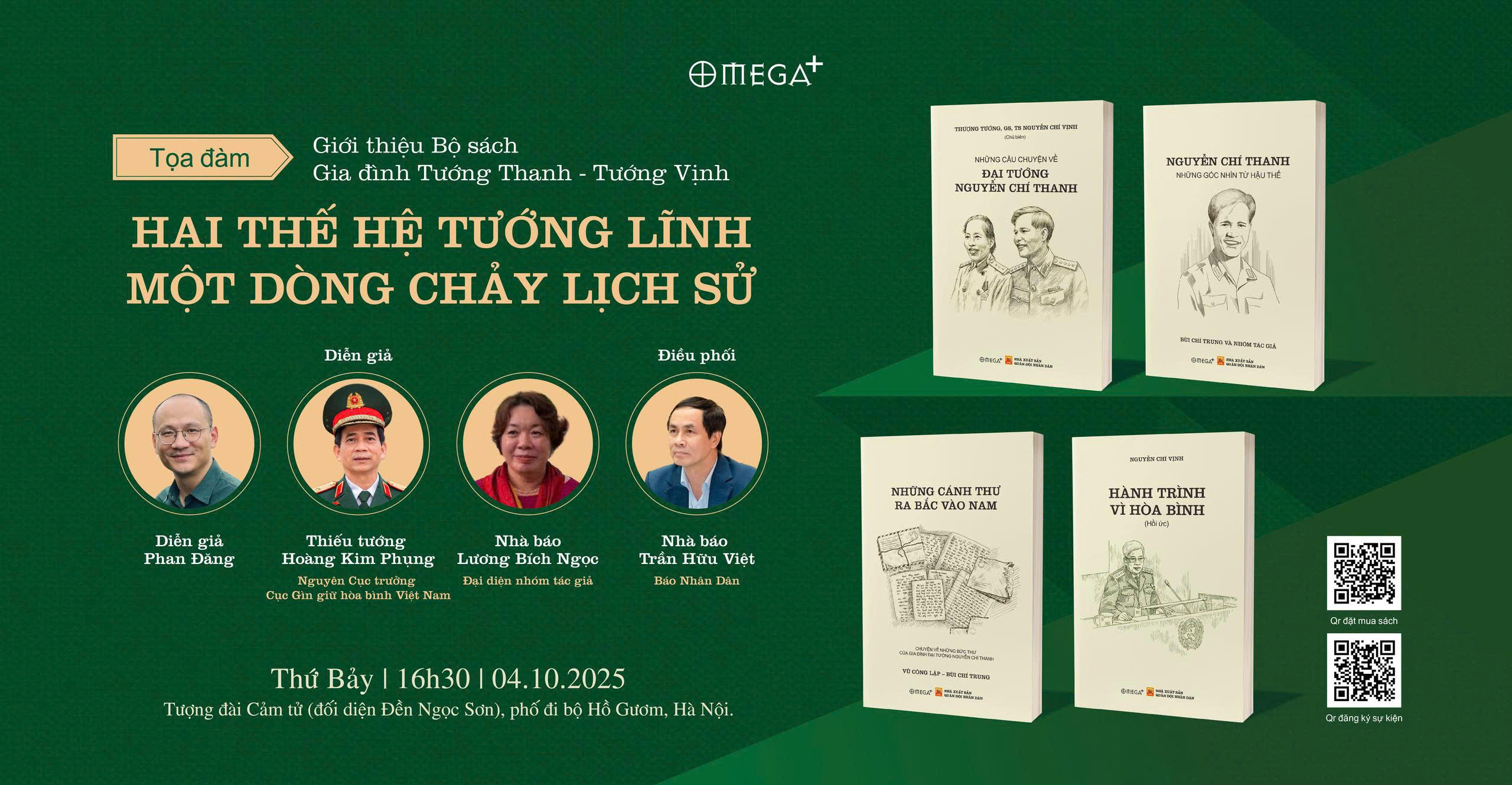 Bộ sách Gia đình Tướng Thanh - Tướng Vịnh: Hai Thế Hệ Tướng Lĩnh – Một Dòng Chảy Lịch Sử” - 2
