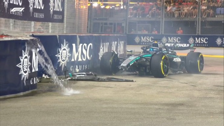Đua xe F1, thử nghiệm Singapore GP: "Lão tướng" Alonso gây bất ngờ, Norris và Leclerc va chạm trong pit-lane - 4