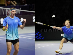 Thùy Linh và Axelsen thay nhau toả sáng ở giải cầu lông 