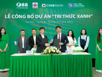Thông tin doanh nghiệp - F88 khởi động dự án “Tri thức Xanh” phổ cập tài chính cho người dân