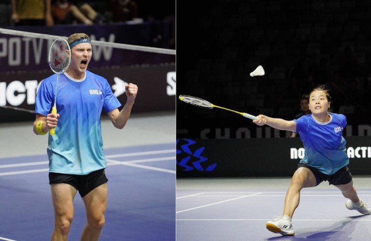 Thùy Linh và Axelsen thay nhau toả sáng ở giải cầu lông "dị" nhất thế giới - 1