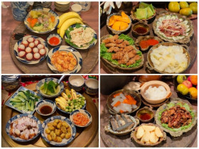 Mẹ đảm 3 con mê nấu ăn, thích cảm giác được chồng ôm eo hỏi “bã xã nay chiêu đãi món gì”