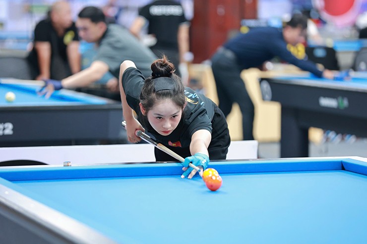 Người đẹp võ thuật thi tài bi-a, đại chiến cùng dàn mỹ nữ tại HBSF Tour - 5