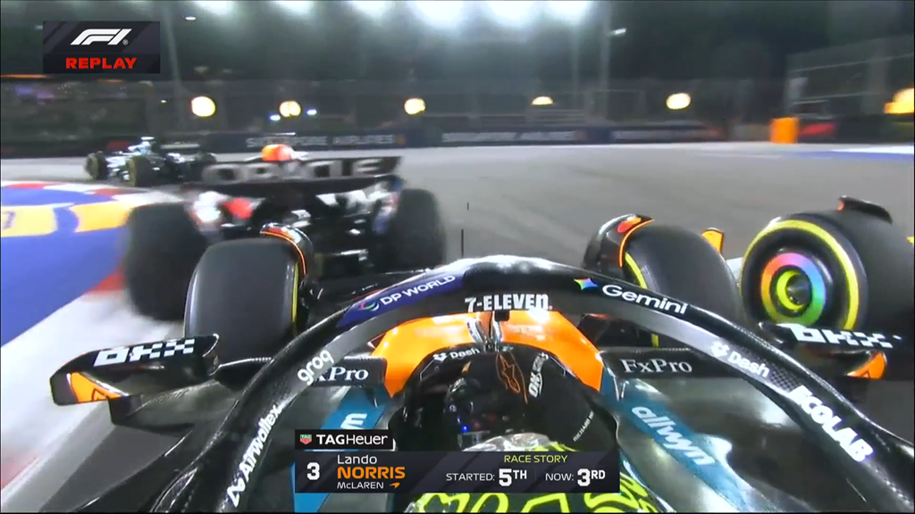 Kết quả đua xe F1, Singapore GP: Russell tận dụng sai lầm của Verstappen - 1