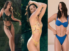 Mỹ nhân Olympic Alysha Newman khoe trọn vòng 1 gợi cảm