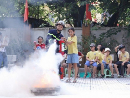 Chuyên mục test - Những hình ảnh trải nghiệm kỹ năng thú vị của học sinh trường Tiểu học Đại Kim