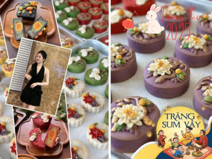 Gia đình - 9X một lần ngồi ngắm bánh cuộc đời rẽ sang trang, giờ là cô chủ nhỏ bánh Trung thu siêu đẹp, thu nhập đủ để không phải xin tiền chồng