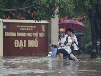 Giáo dục - Bão Matmo suy yếu: Sở GD-ĐT Hà Nội ra thông báo hoả tốc