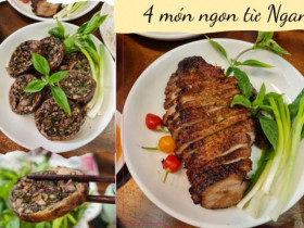 Mâm cơm 4 món từ ngan của anh chồng Hà thành khiến chị em ngưỡng mộ