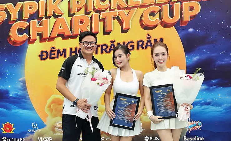 Người đẹp Đăng Thư "đại chiến" dàn mỹ nhân tại Pickleball Charity Cup - 11