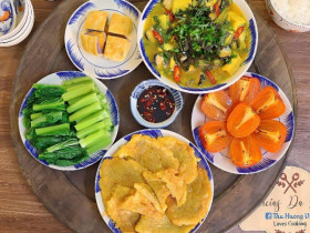 Hôm nay nấu gì: Cơm tối dân dã mà ngon miệng
