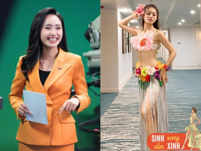 Gia đình - BTV thời tiết trẻ nhất VTV bế bụng bầu 5 tháng lên dẫn bảng tin trực tiếp, qua 2 lần sinh nở dáng vẫn nuột phát mê