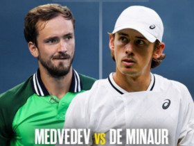 Tennis đỉnh cao châu Á: Medvedev kịch chiến De Minaur, khó lường Aliassime đấu Rinderknech