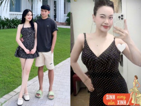 Con mới đầy tháng, vợ hot girl của Hồ Văn Cường khoe eo phẳng lỳ sau khi giảm 16kg, được khen như chưa từng sinh nở