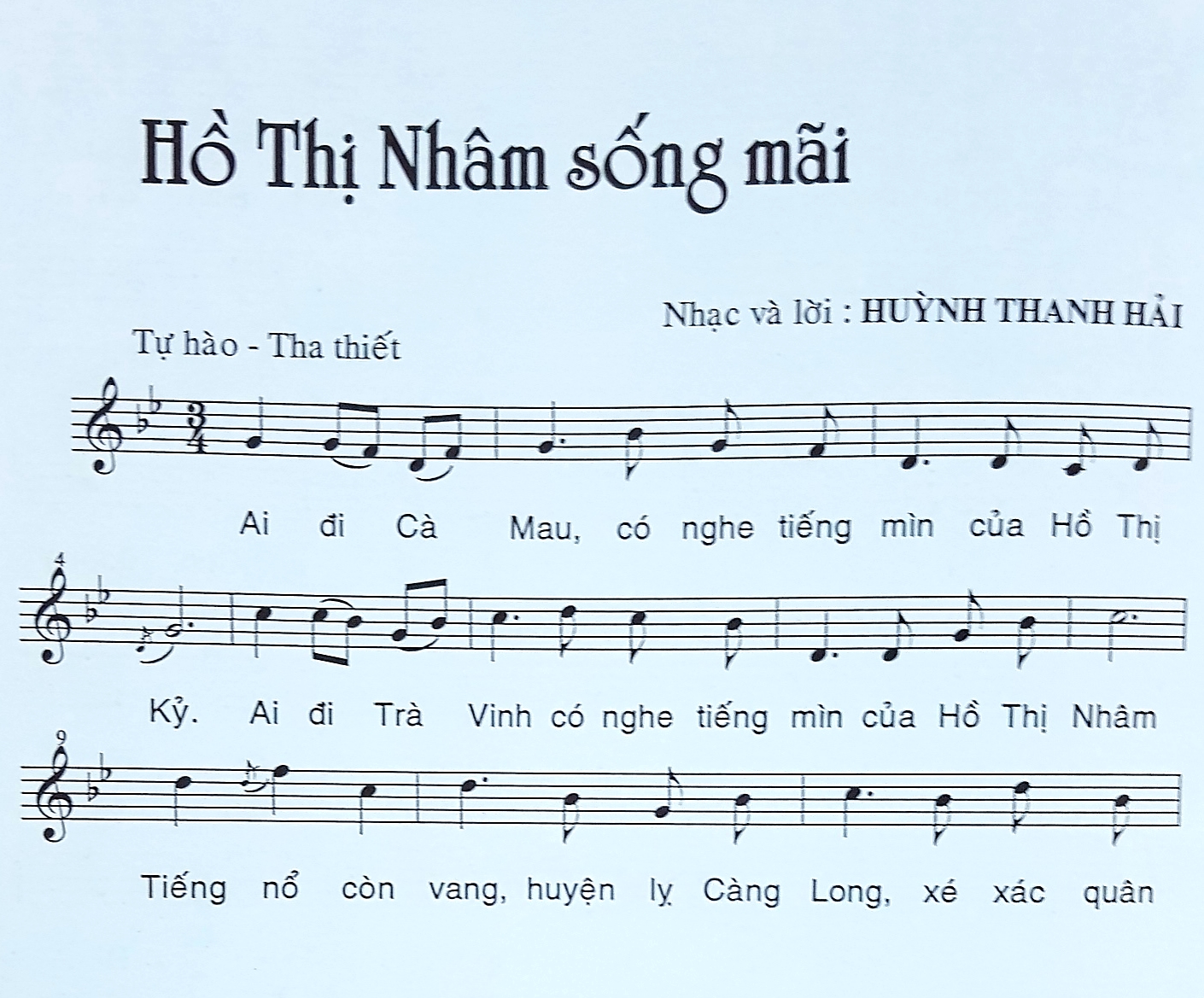 Tôi hát tên người con gái vinh quang… - 3