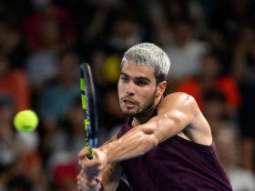 Video tennis Alcaraz - Fritz: Chiến thắng chóng vánh (Six Kings Slam)