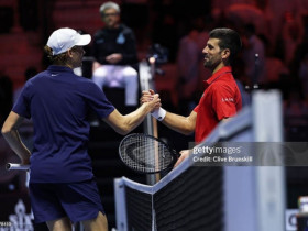 Video tennis Sinner - Djokovic: Hai set đỉnh cao, chiến thắng thuyết phục (Six Kings Slam)