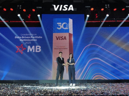 Thông tin doanh nghiệp - MB nhận bốn giải thưởng danh giá từ Visa
