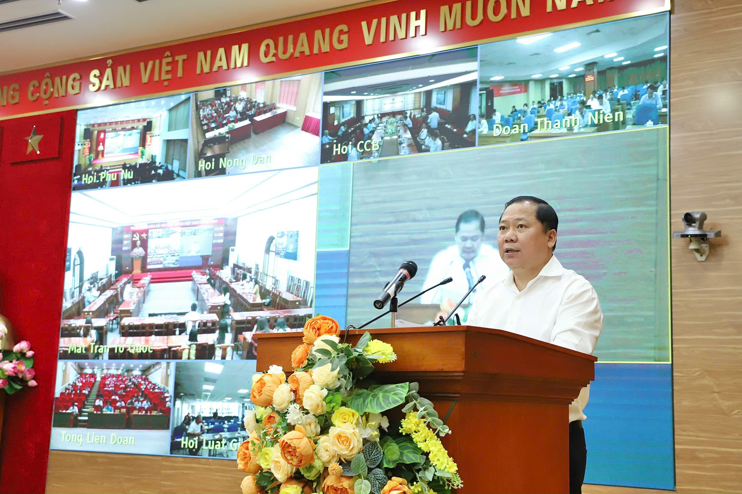 Đảng ủy Mặt trận Tổ quốc, các đoàn thể Trung ương tổ chức Hội nghị nghiên cứu, học tập, quán triệt 3 chuyên đề quan trọng - 6