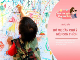 "Màu trầm cảm" đang len lỏi vào cuộc sống, con thích 3 màu này bố mẹ cần cảnh giác