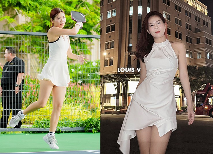 Hot girl “vén váy” giành chức vô địch pickleball, ngược dòng ngoạn mục ở chung kết - 5