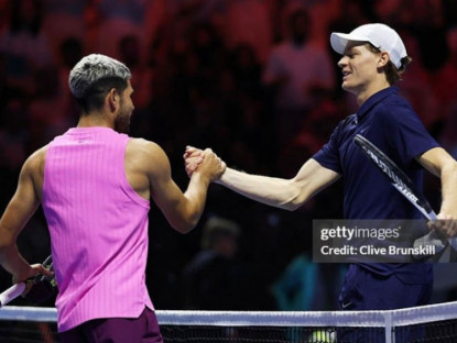 Thể thao - Video tennis Alcaraz - Sinner: 2 set phục hận, lên ngôi thần tốc (Six Kings Slam)