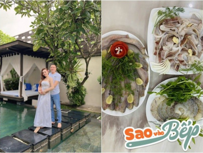 Gia đình - Nữ ca sĩ lấy đại gia Hải Phòng nấu món đặc sản quê chồng làm vợ cũ Đàm Vĩnh Hưng và nhiều người xuýt xoa