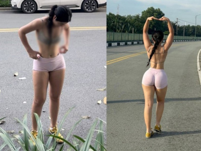 Thể thao - Cô gái “thả rông” chạy bộ: Cộng đồng mạng dậy sóng vì quá nhạy cảm
