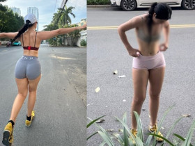 Cô gái “thả rông” chạy bộ gây tranh cãi: Nhân vật chính lên tiếng giữa lùm xùm