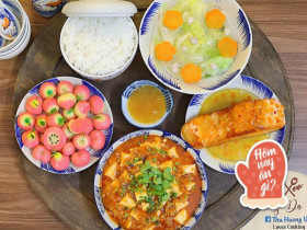 Hôm nay nấu gì: Cơm tối chỉ 3 món nhưng cực ngon