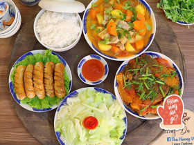 Hôm nay nấu gì: Cơm tối ngon miệng, nóng hổi ăn bỏng lưỡi
