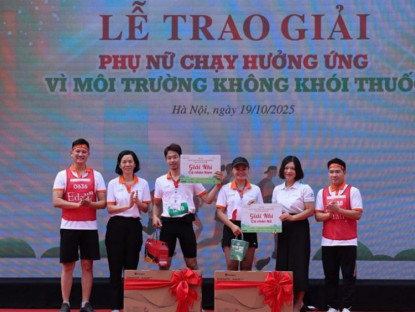 Thông tin doanh nghiệp - Casper Việt Nam đồng hành cùng Giải “Phụ nữ chạy hưởng ứng Vì môi trường không khói thuốc”