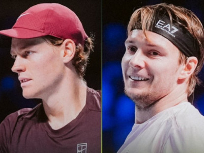Thể thao - Tennis đỉnh cao ATP 500: Sinner căng sức đấu Bublik, Fonseca đọ tài Shapovalov