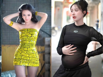 Gia đình - &quot;Vợ quốc dân&quot; Đào Lê Phương Hoa thông báo có bầu ở tuổi 27, bụng vượt mặt vẫn sexy, bố em bé gây sốt vì quá điển trai