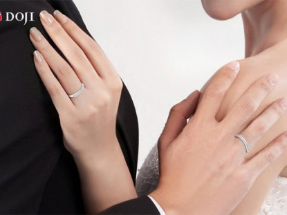 Thông tin doanh nghiệp - Đi tìm cặp nhẫn cưới định mệnh cho ngày đại hỷ tại DOJI và Thế Giới Kim Cương