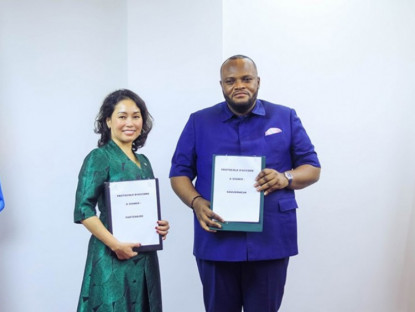Thông tin doanh nghiệp - Congo và Vingroup ký MoU phát triển đô thị và giao thông xanh