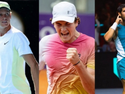Thể thao - Sinner "đe dọa" ngôi số 1 của Alcaraz, Fonseca mở toang lịch sử (Bảng xếp hạng tennis 27/10)