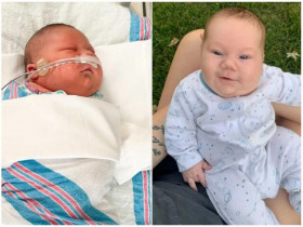 Một năm sau ngày mất con, người mẹ đón “em bé cầu vồng” nặng gần 6kg khiến cả bệnh viện kinh ngạc