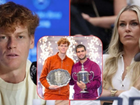 Sinner lại vướng tin đồn yêu mỹ nhân hơn 17 tuổi, bồ cũ của Tiger Woods