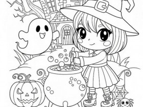 20 bức tranh tô màu thế giới phép thuật, nơi ước mơ của bé bắt đầu bay lên